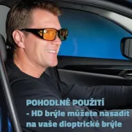 HD Vision brýle pro řidiče - 2 ks 