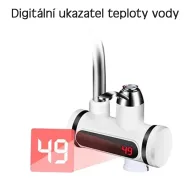 Průtokový ohřívač - Baterie s elektrickým ohřevem vody