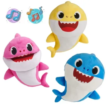 Velký plyšový Baby Shark se zvukem na baterie - 28cm